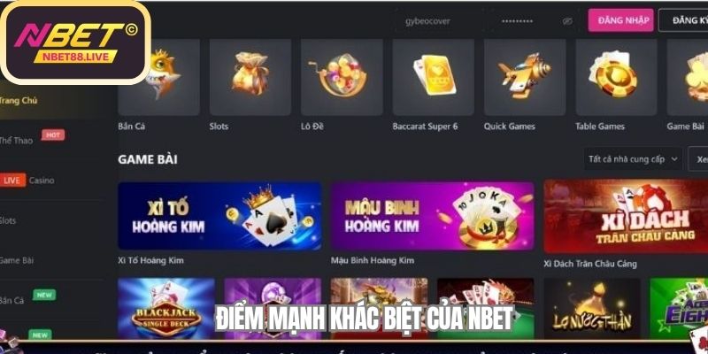 Điểm mạnh khác biệt của NBET